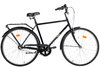 Solifer Klassikko 3-v miesten musta pyörä, mustat renkaat, runko 54cm