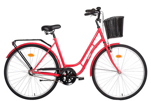 Solifer Klassikko 3-v punainen naisten polkupyörä- saatavilla jälleen