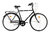 Solifer Klassikko 3-v miesten pyörä musta, mustat renkaat, runko 57cm