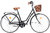 Solifer Klassikko 28" 7-v musta naisten pyörä ruskeat varusteet - valmistettu Suomessa