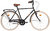Solifer Klassikko 7-v miehet pyörä musta, mustat renkaat, runko 57cm -valmistettu Suomessa